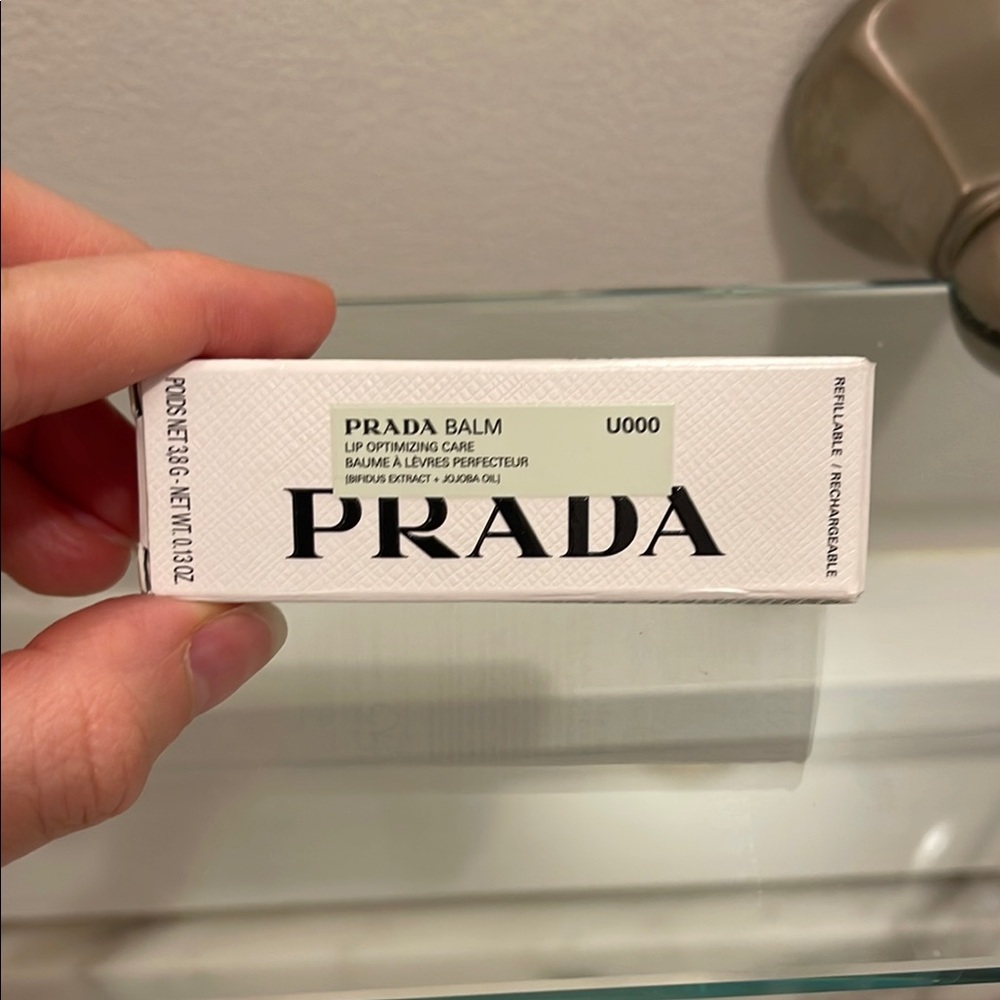 Prada White Lip Balm